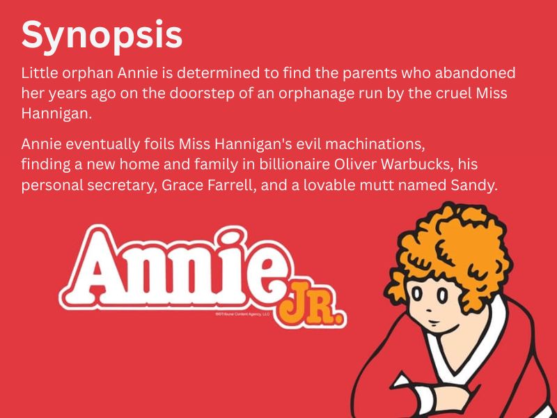 Anth Jr. Annie Jr Tickets